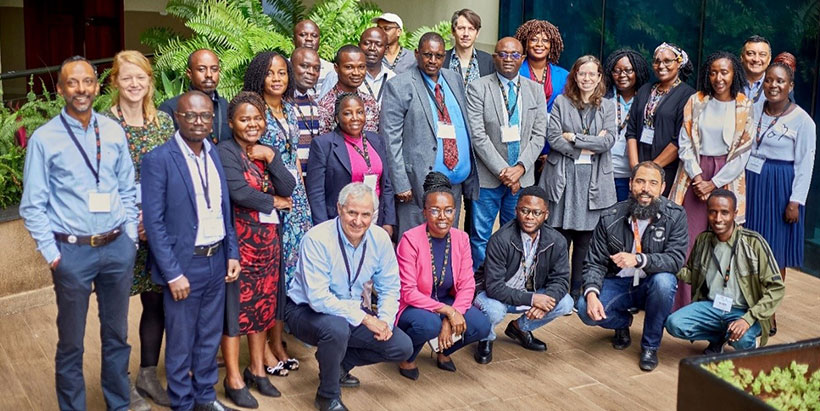 Participants at the foundation workshop in Nairobi, 24-29 June.
