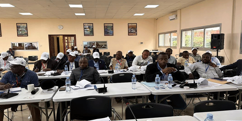 Participants during one of the workshop sessions.