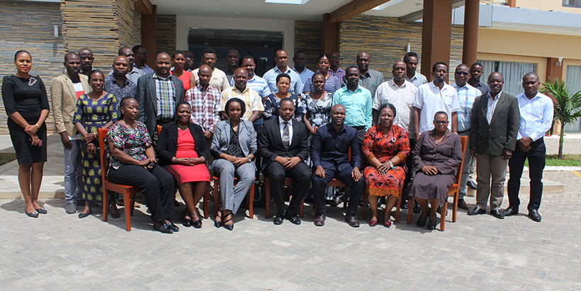 Participants, during the project launch.