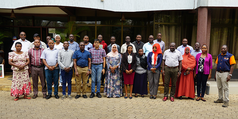 Participants during the workshop on surveillance and eradication of BBTV conducted at the Panama gardens hotel, Moshi. Photo: Robert Minja