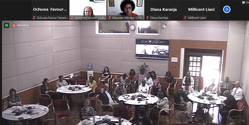Participants of the First High Level CGIAR Dialogue at the ILRI Campus in Nairobi.