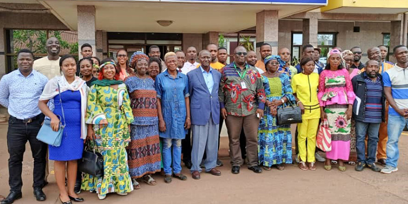 Participants of the SISCA project capacity-building workshop for SMEs, cooperatives and seed producers.