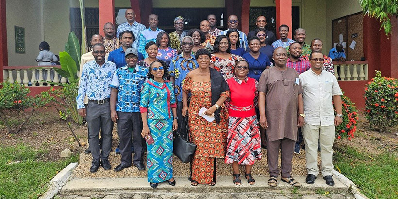 Participants of the West and Central Africa stakeholder engagement.