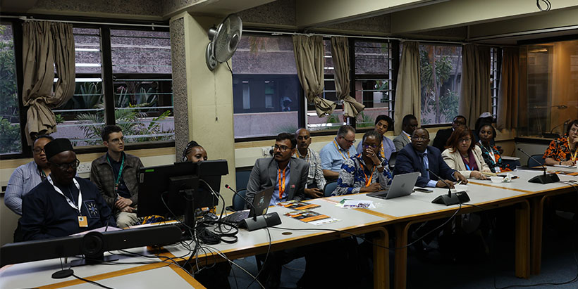 Participants at the "Accelerating Uptake of Biofortified and Health-Enhancing Crops - How?" Side Event.