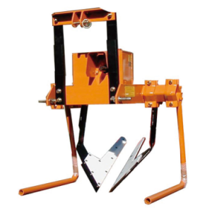 Picture of Japanese yam harvester developed by Kawabe Noken Sangyo K. K.
