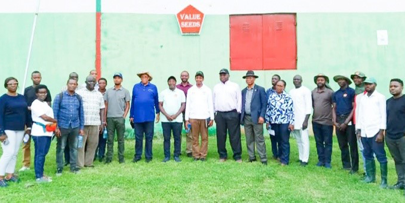 The visit to Premier Seed in Kaduna state, Nigeria.