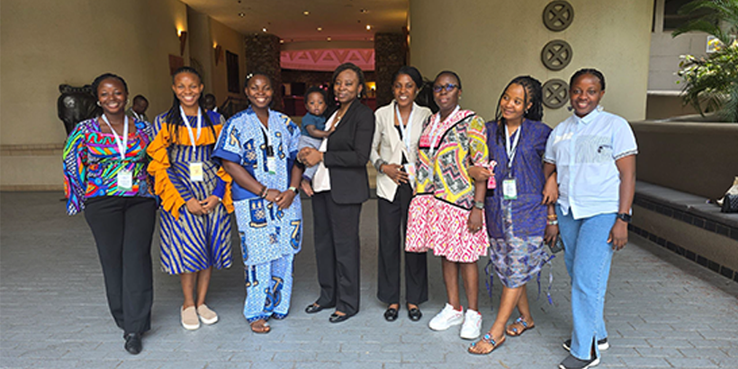 IARSAF Fellows with Sore Sougrynoma, Head of IITA Capacity Development Office