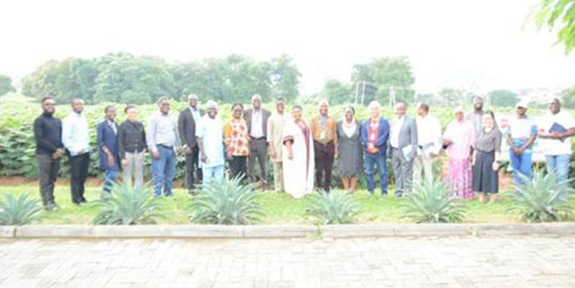 The IFAD delegation with the IITA-Abuja team.