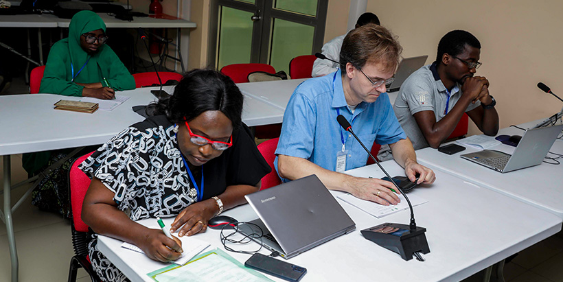  Participants at the yam genetics and omics research in Africa workshop.