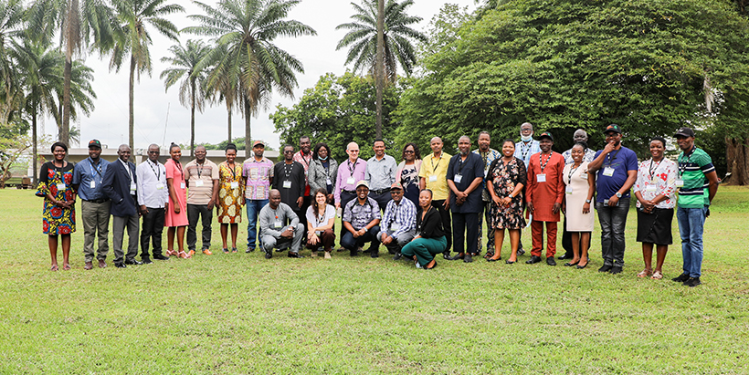 Participants of the gender-responsive breeding training and their trainers