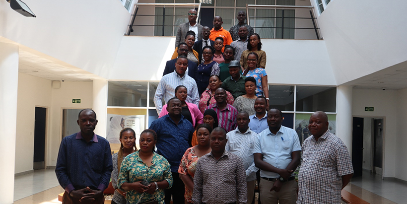 The training participants were primarily made up of local journalists (pictured here). Photo: IITA/Hadi Rashid