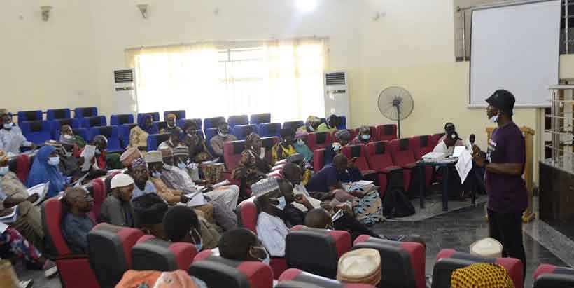 Training of Trainers session with Extension Agents