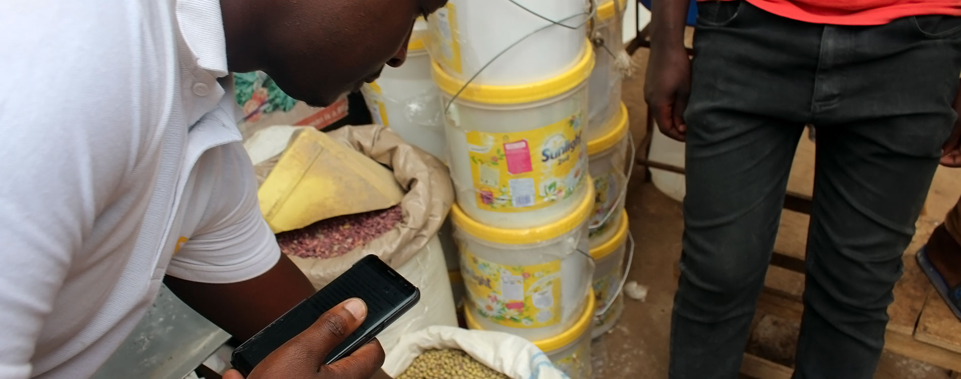 With simple mobile phone technology, reseachers can reach survey respondents even in remote areas.
