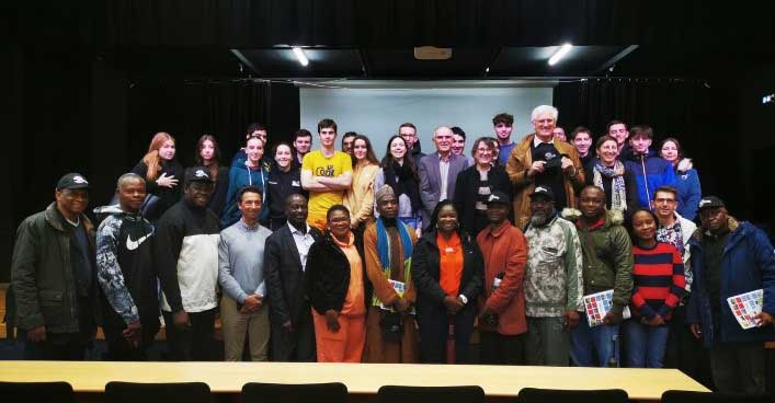 Participants of the study tour in France.