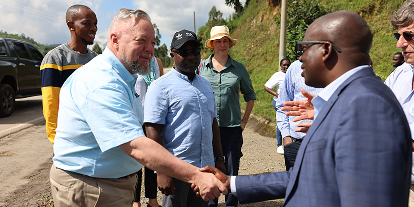  Welcoming Mike Michener, the Deputy Assistant Administrator in the USAID’s Bureau for Resilience and Food Security.