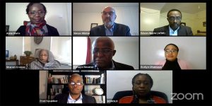 Panelists at the Africa Green Revolution Forum (AGRF) 2020