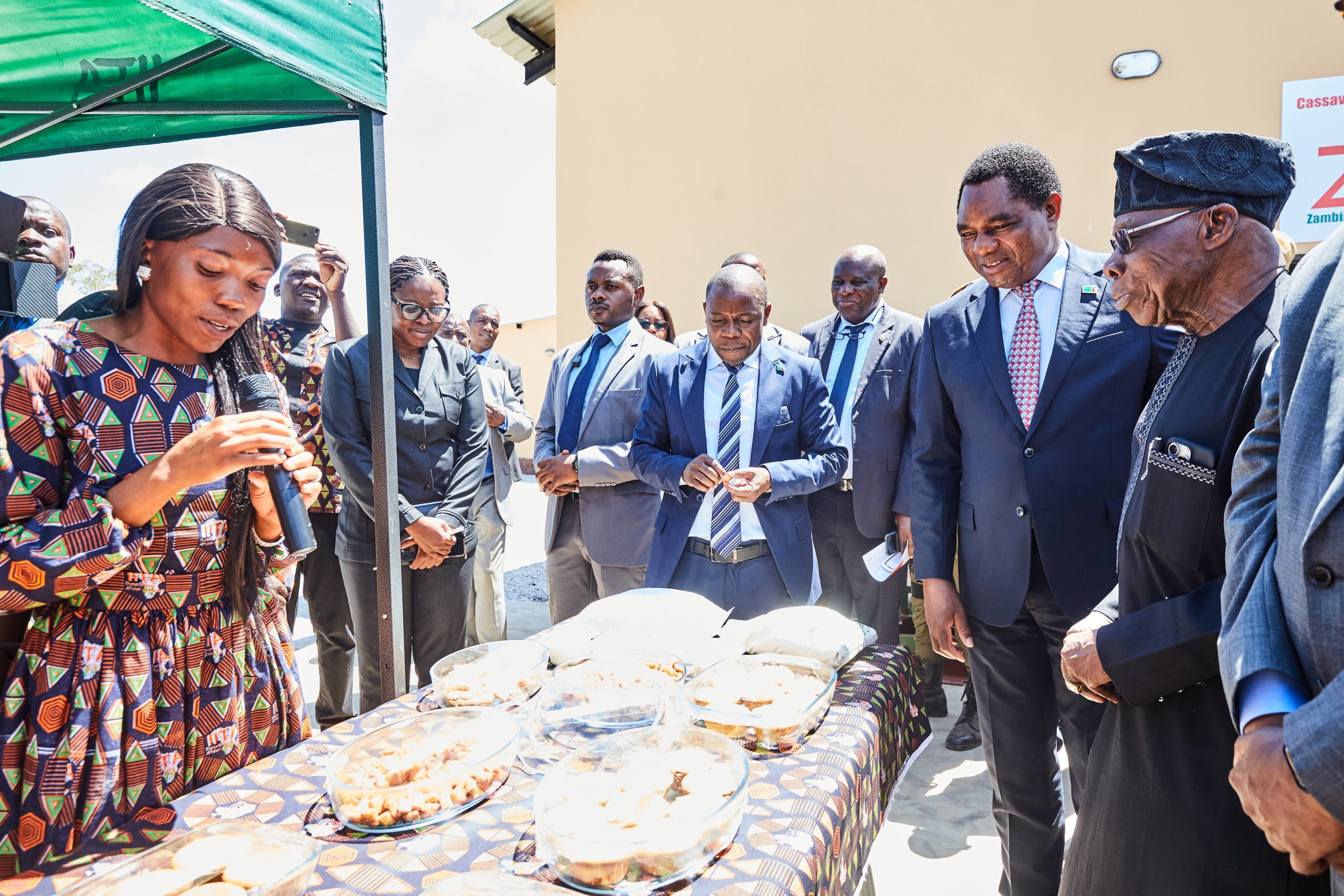 Exhibition during the launch