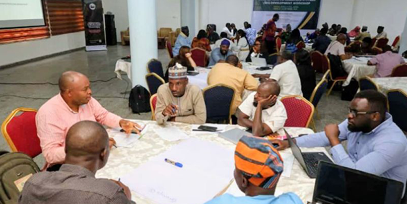 Some of the participants during the workshop