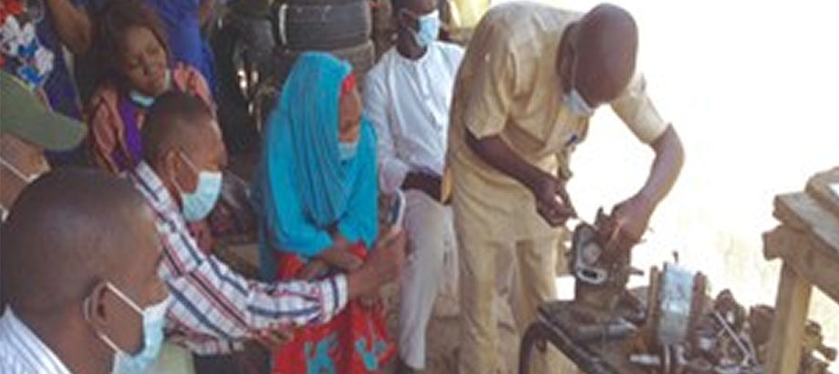 Women and youth trained on farm mechanization in northeast Nigeria