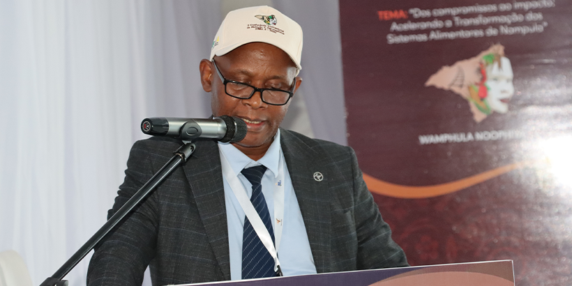 IITA Showcasing it´s innovations to transform agriculture in Mozambique.