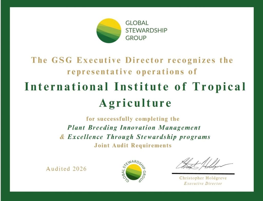 IITA’s Certification for 2026. 